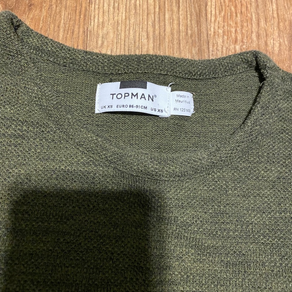 OLIVE TOPMAN VINTAGE SHIRT